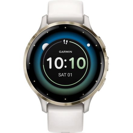 Zegarek Garmin Venu 3S złoty beżowy biały 010-02785-04 + PUDEŁKO NA PREZENT!
