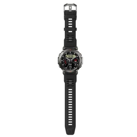 Czarny Amazfit wojskowy smartwatch T-Rex Ultra Abyss Black