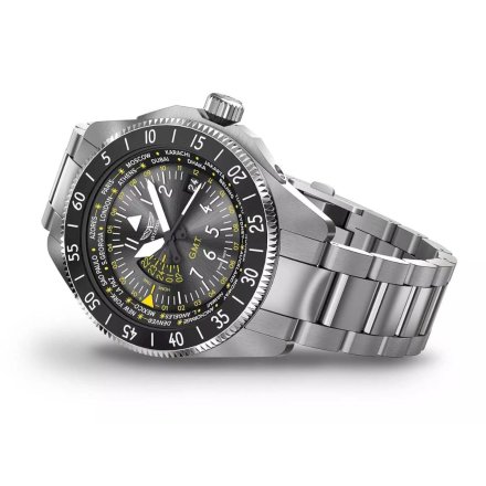 Zegarek Męski Aviator Swiss Made V.1.37.0.307.5  Airacobra GMT