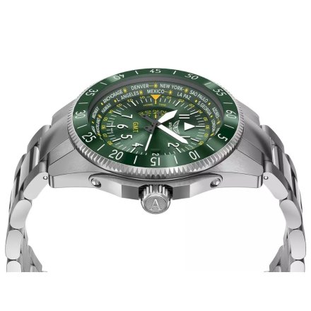 Zegarek Męski Aviator Swiss Made V.1.37.0.309.5  Airacobra GMT