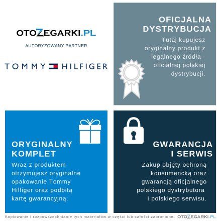 Bransoletka damska Tommy Hifiger z czterema kryształkami 2780580