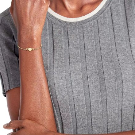 Złota bransoletka damska Tommy Hilfiger serca regulowana 2780713