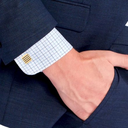 Spinki do mankietów Tommy Hilfiger złote 2790487