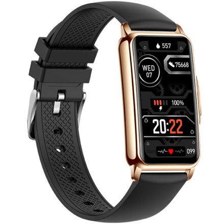 Smartwatch Opaska Rubicon RNCF04 czarno-złota SMARUB228