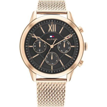 Zegarek Męski Tommy Hilfiger Morrison różowozłoty z bransoletą 1710525