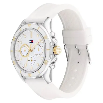 Biały zegarek damski Tommy Hilfiger Brooklyn 1782568