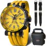 Zegarek męski Vostok Europe Energia Rocket Automatic GMT żółto-czarny
