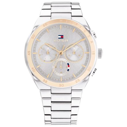 Srebrny zegarek Damski Tommy Hilfiger Carrie 1782574