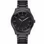 Czarny zegarek męski Guess Dex z bransoletką GW0626G3