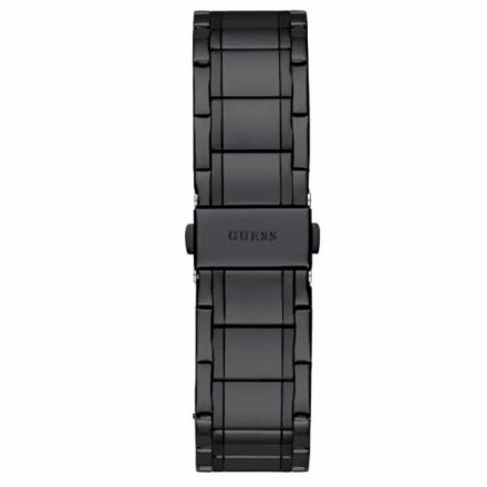 Czarny zegarek męski Guess Dex z bransoletką GW0626G3