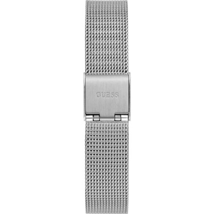 Srebrny zegarek damski Guess Melody z bransoletką GW0666L1