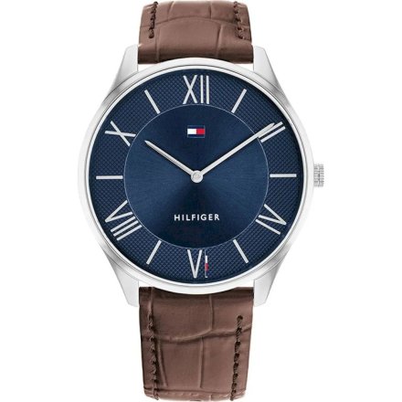 Elegancki zegarek Męski Tommy Hilfiger Becker z granatową tarczą 1710536