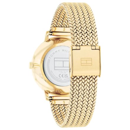 Zegarek damski Tommy Hilfiger Tea z kwiatami na tarczy 1782606