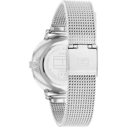 Srebrny zegarek Damski Tommy Hilfiger Pippa z bransoletą mesh 1782665