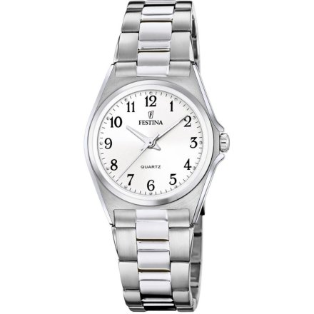 Zegarek Damski Festina z biała tarcza na bransolecie20553/1Classic