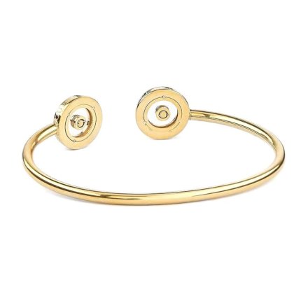 Złota sztywna bransoletka GUESS BOND JUBB03255JWYG (S)