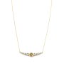 Złoty naszyjnik logo kryształy GUESS PERFECT ILLUSION JUBN03370JWYG