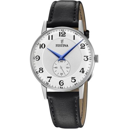 Zegarek Męski Festina na pasku skórzanym F20566/1 Retro