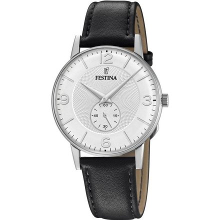 Zegarek Męski Festina na pasku skórzanym F20566/2 Retro