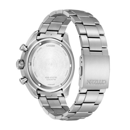 Citizen AT2480-81X Zegarek Męski na bransolecie Eco Drive Titanium