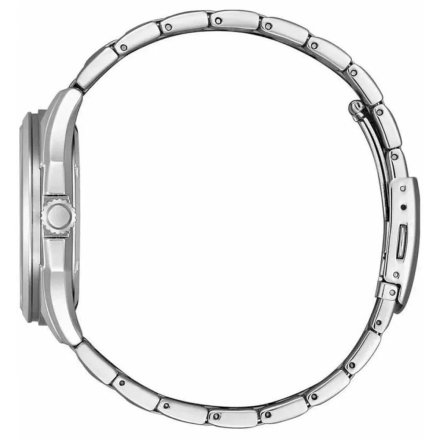 Srebrny zegarek męski Citizen AW1750-85E na bransolecie Eco Drive