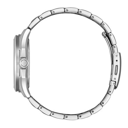 Srebrny zegarek męski Citizen AW1750-85L na bransolecie Eco Drive
