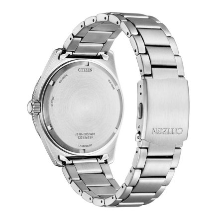 Srebrny zegarek męski Citizen AW1760-81Z na bransolecie Eco Drive