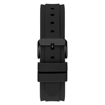 Czarny zegarek Guess Connoisseur z paskiem i datownikiem GW0335G1