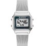 Srebrny zegarek damski Guess Zoom z wyświetlaczem GW0343L1