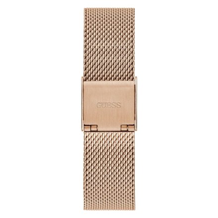 Różowozłoty zegarek damski Guess z bransoletą Tapestry GW0354L3