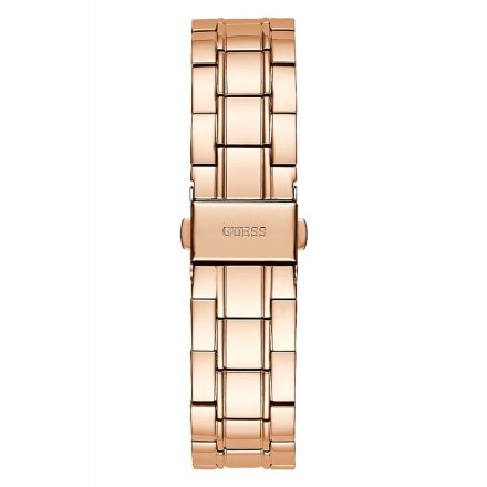 Różowozłoty zegarek damski Guess Be Loved z sercem GW0380L3
