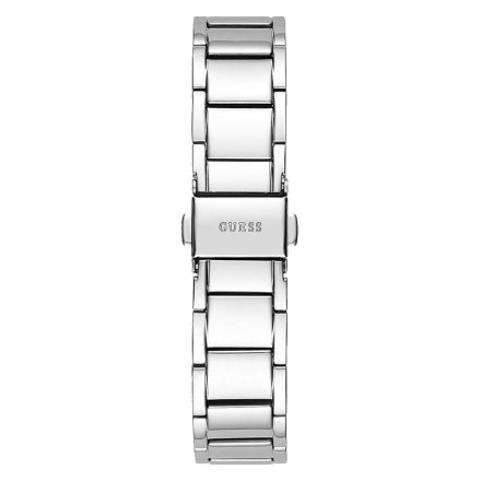 Srebrny zegarek damski Guess Solstice z kryształkami GW0403L1