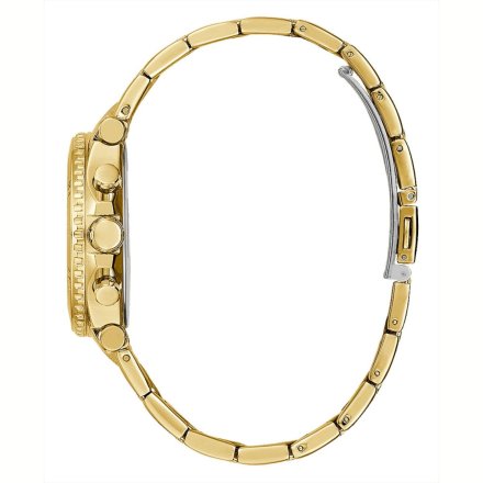 Złoty zegarek damski Guess Cosmic z bransoletą GW0465L1