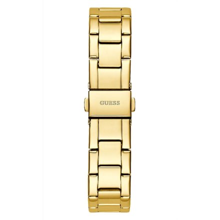 Złoty zegarek damski Guess Cosmic z bransoletą GW0465L1