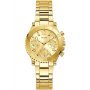 Złoty zegarek damski Guess Cosmic z bransoletą GW0465L1