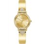 Złoty zegarek Guess Tri Luxe na bransolecie GW0474L2