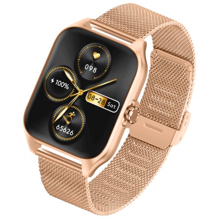 Smartwatch Garett GRC Activity 2 złoty matowy + PASEK 5904238486030
