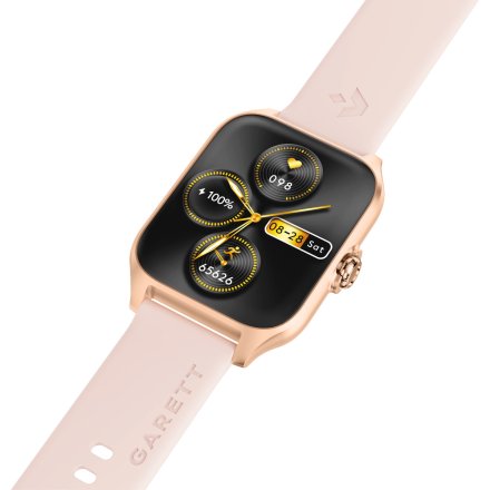 Smartwatch Garett GRC Activity 2 złoty matowy + PASEK 5904238486030