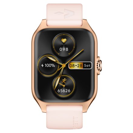 Smartwatch Garett GRC Activity 2 złoty matowy + PASEK 5904238486030