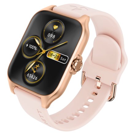 Smartwatch Garett GRC Activity 2 złoty matowy + PASEK 5904238486030