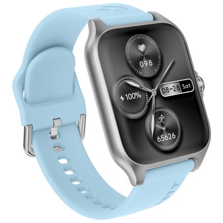 Smartwatch Garett GRC Activity 2 srebrny matowy + PASEK 5904238486054