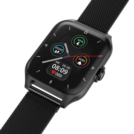 Smartwatch Garett GRC Activity 2 czarny matowy + PASEK 5904238486047