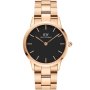 Zegarek Daniel Wellington Iconic link 36 różowozłoty z bransoletką DW00100210