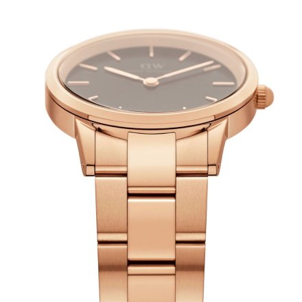 Zegarek Daniel Wellington Iconic link 36 różowozłoty z bransoletką DW00100210