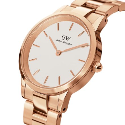 Zegarek Daniel Wellington Iconic link 32 różowozłoty z bransoletką DW00100211