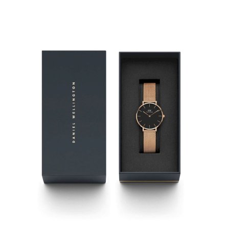 Zegarek Daniel Wellington Petite 36 Melrose różowe złoto z bransoletką DW00100303