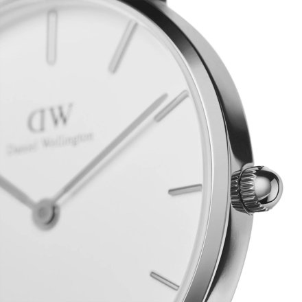 Zegarek Daniel Wellington Petite 36 Sterling srebrny z bransoletką DW00100306