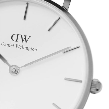 Zegarek Daniel Wellington Petite 36 Sterling srebrny z bransoletką DW00100306