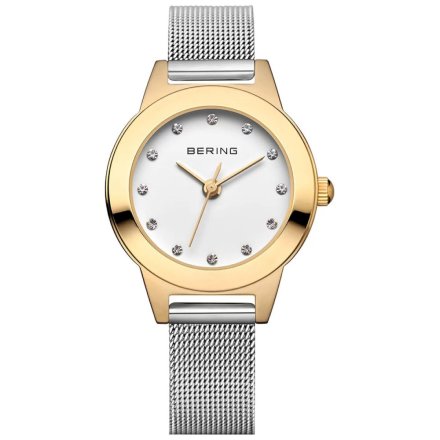 Bering 11125-010 Zegarek Bering Classic srebrno-złoty z bransoletką