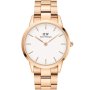 Zegarek Daniel Wellington Iconic Link 40 różowe złoto z bransoletką DW00100343
